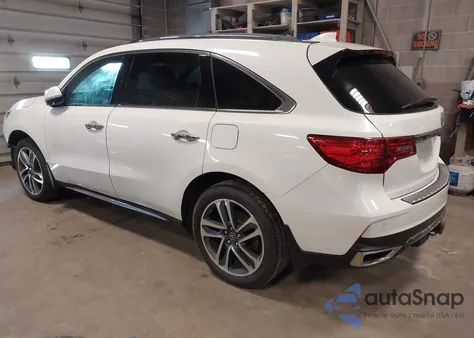 2017 Acura Mdx Advance Package from USA, damaged, VIN 5FRYD4H82HB037426